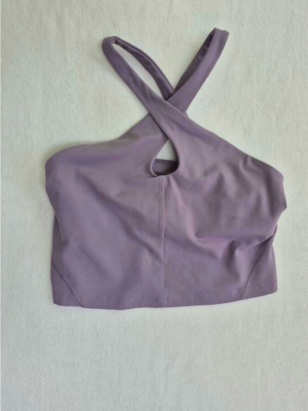 Lavender Cross-Back tank